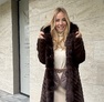 Hilda szőrmekabát mogyoró barna – Innova Fashion